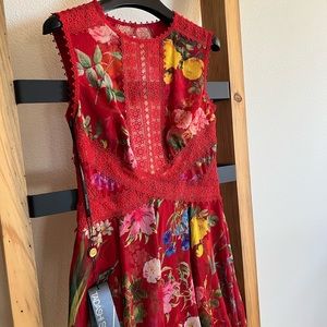 Tadashi Shoji red dress NEW with tags. Size 00